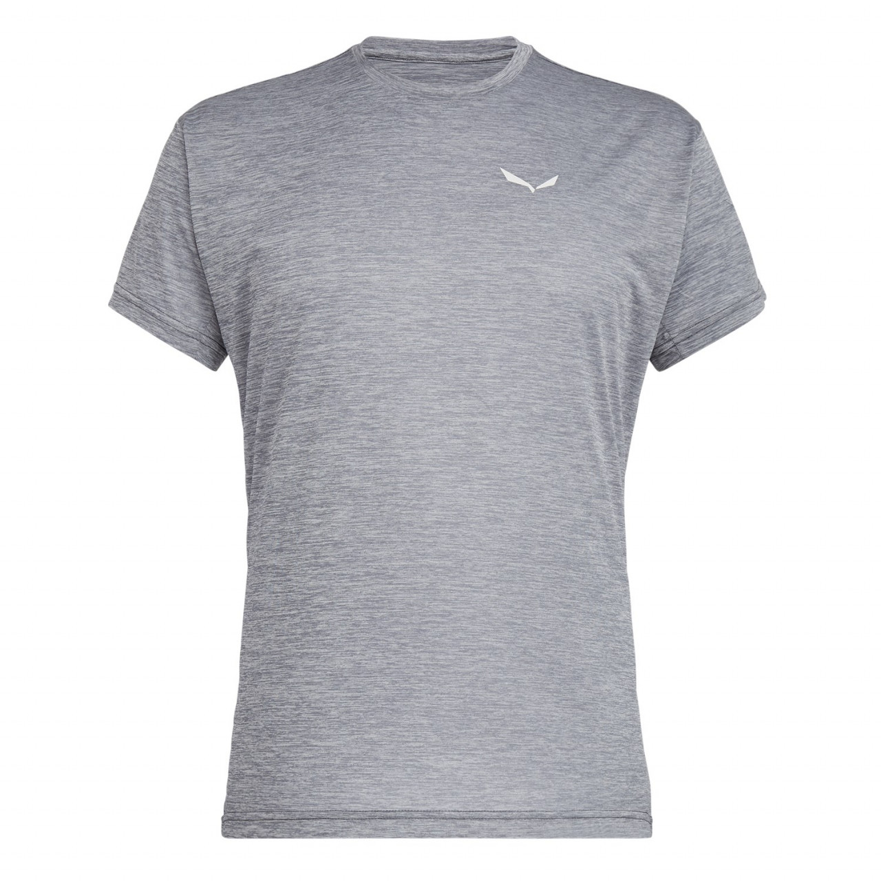 Camisetas Hombre Chile - Salewa Puez Melange Dry - Gris - TGLI-43895